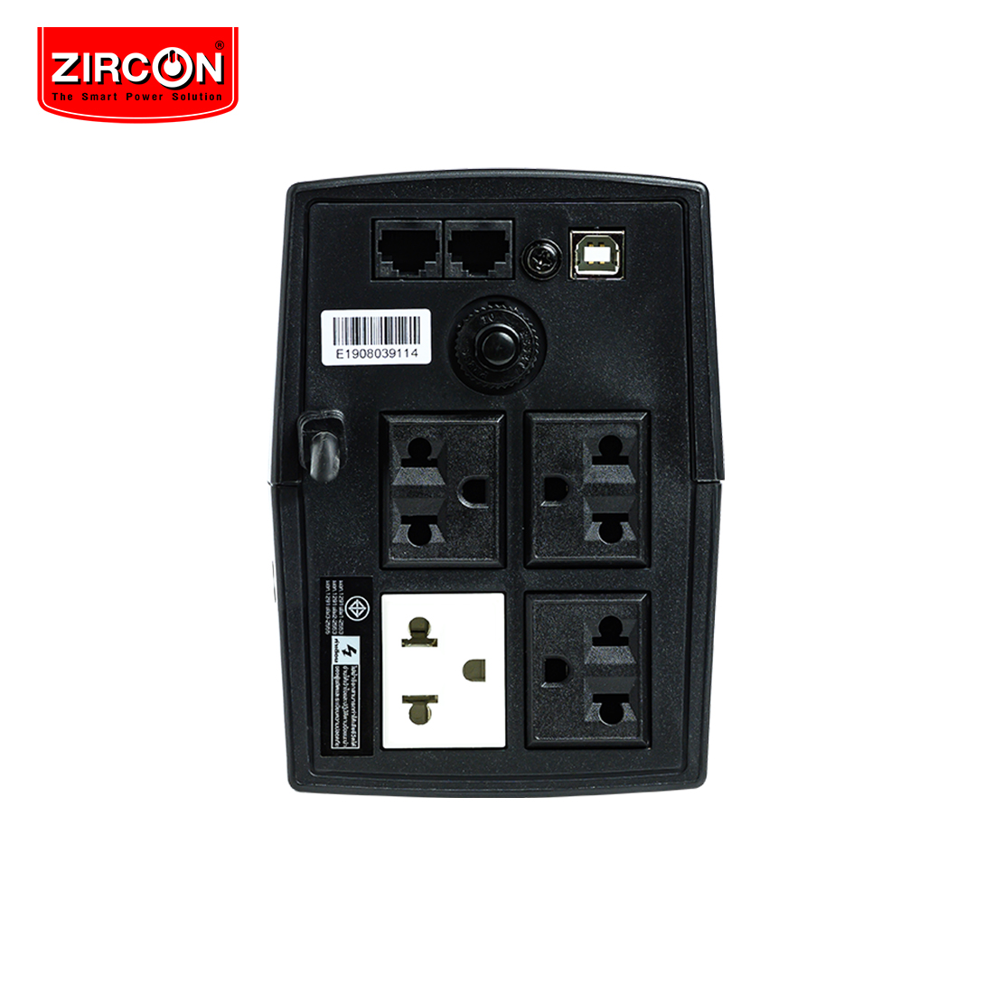 เครื่องสำรองไฟ Zircon Line Interactive UPS/ A.X/ 1000VA/550W/ Digital Display (Tower type)
